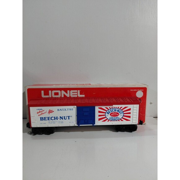 Lionel 6-7703 Train O Gauge Model Railroad Beechnut Chewing Tobacco Boxcar w/Box - Picture 3 of 13